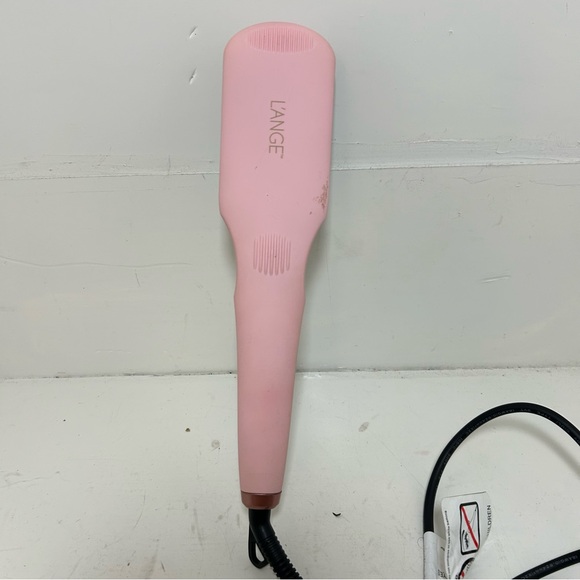 L'ange Hair Brush Straightener Pink Electric Lange Works - Picture 2 of 7